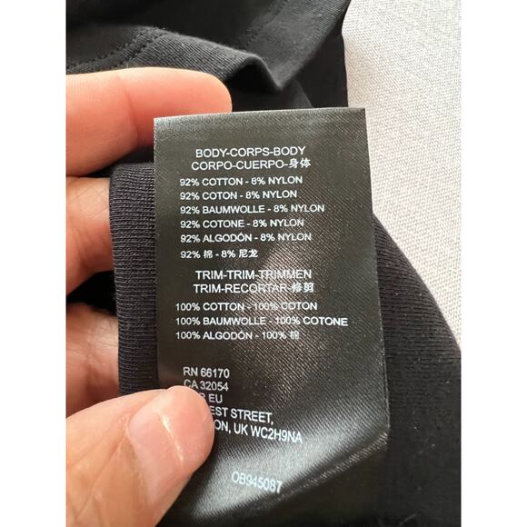 Anthropologie Maeve Top Flutter sleeves Dark Academia, Whimsical black Size-L - Picture 6 of 7